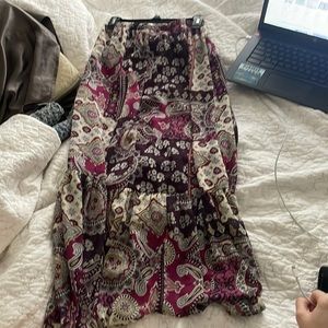 Hippie maxi skirt